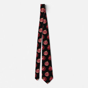 Pomegranate Black Neck Tie Krawatte