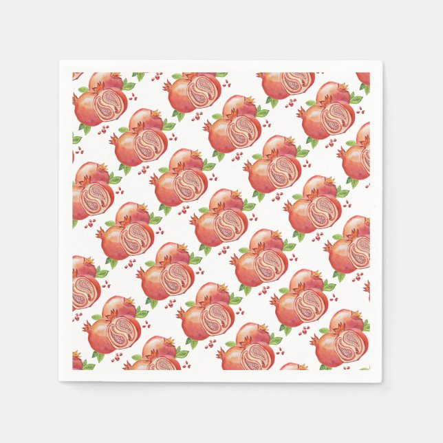 Pomegranate Happy Yalda Serviette (Vorderseite)