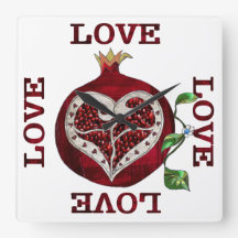 Pomegranate Heart LIEBE Valentine