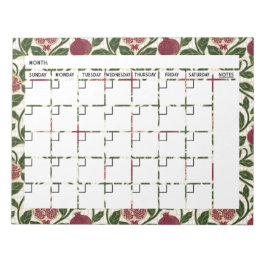Pomegranate-Notepad-Kalender Notizblock