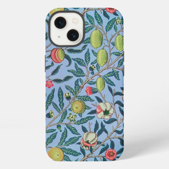 Pomegranate Pattern von William Morris  iPhone Hülle (Rückseite)