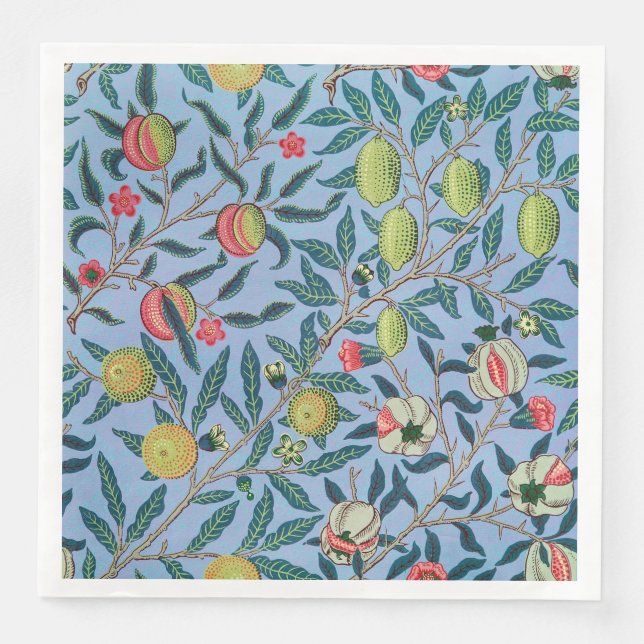 Pomegranate Pattern von William Morris Serviette (Vorderseite)