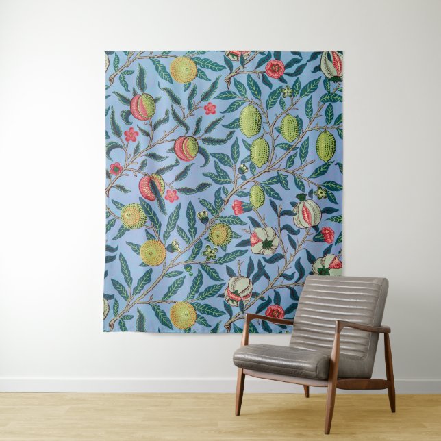 Pomegranate Pattern von William Morris Wandteppich (Beispiel)
