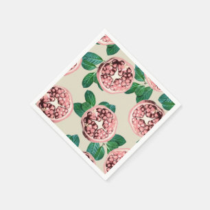 Pomegranate V2 Papier Napkins Serviette