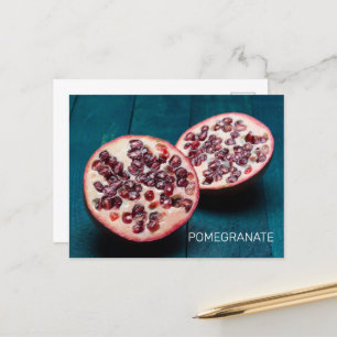 Pomegranate Vegan Obstkorb Gourmet Feinschmecker S Feiertagspostkarte