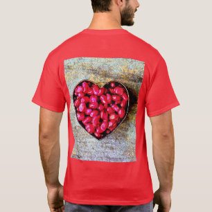 "Pomegranates Heart Fruit" Niedliches Foto. Jetzt  T-Shirt