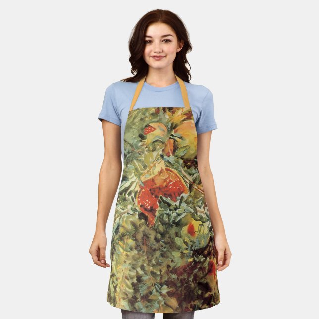 Pomegranates II von John Singer Sargent Schürze (Getragen)