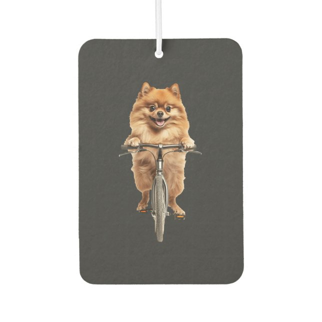 Pomeranian Autolufterfrischer (Vorderseite)