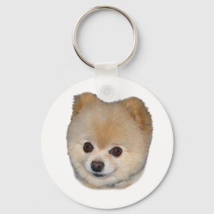 Pomeranian Dog  Keychain Schlüsselanhänger