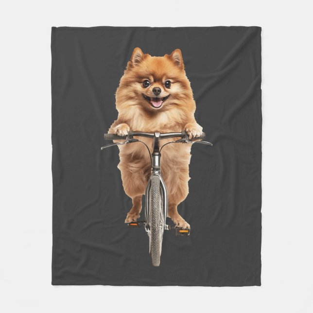 Pomeranian Fleecedecke (Vorderseite)