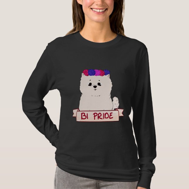 Pomeranian For The Bi T-Shirt (Vorderseite)