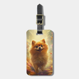 Pomeranian-Gepäckanhänger Gepäckanhänger