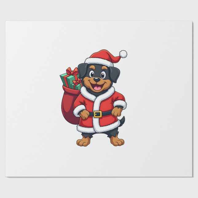 Pomeranian-Geschenk Überraschung Geschenkpapier (Flach)