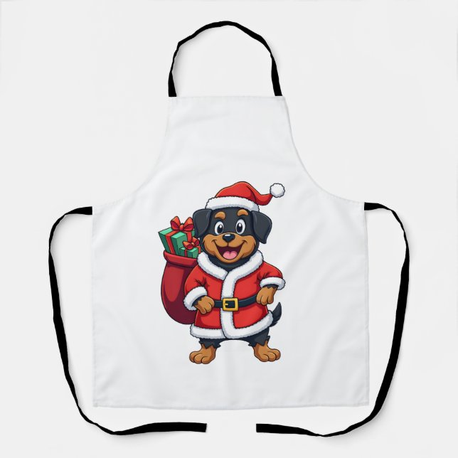 Pomeranian-Geschenküberraschung Schürze (Vorderseite)