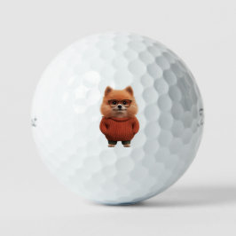 Pomeranian Golf Balls Golfball