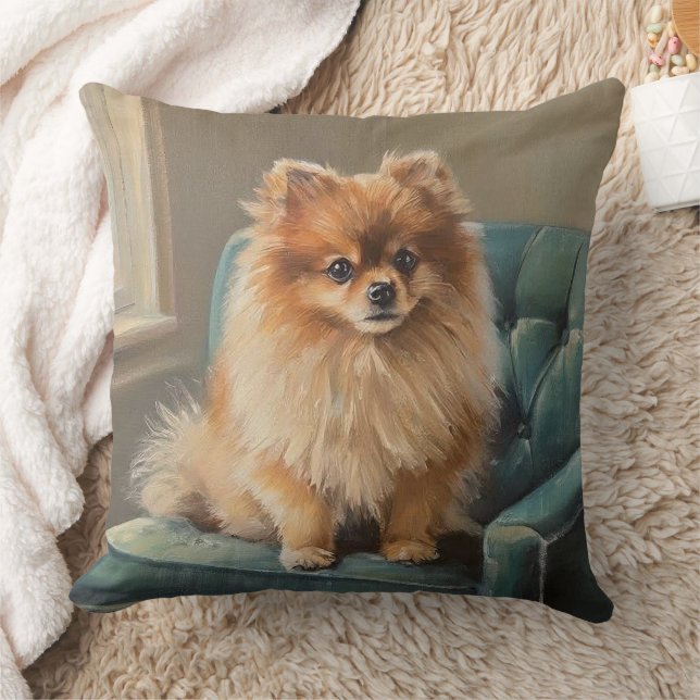 Pomeranian Kissen (Decke)