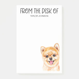 Pomeranian-Liebhaber Post-it Klebezettel