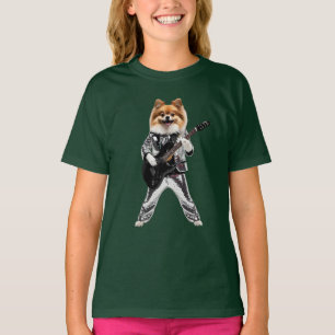 Pomeranian Rockstar-Kindert-Shirt T-Shirt