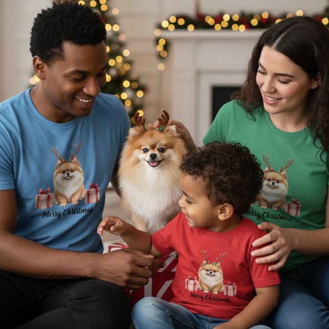 Pomeranian Wreath T-Shirt (Von Creator hochgeladen)