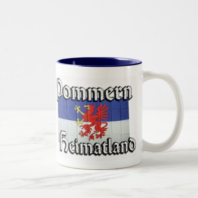 Pommern Zweifarbige Tasse (Rechts)