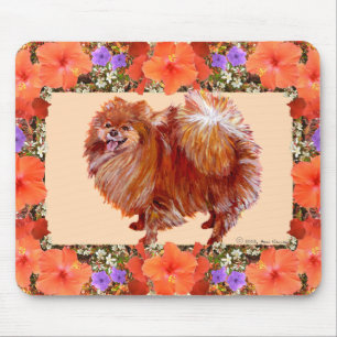 Pommersche Blütenpracht Mousepad
