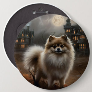 Pommersche Halloween Gruseligkeit Button