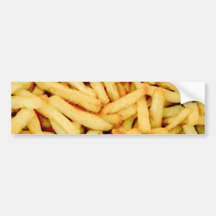 Pommes-Frites Autoaufkleber