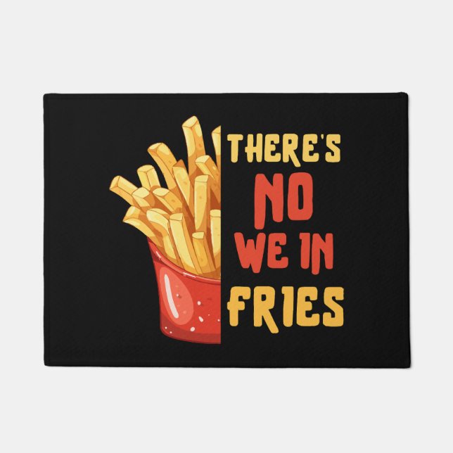 Pommes frites fußmatte (Vorderseite)