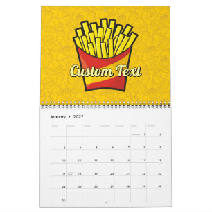 Pommes Frites Kalender