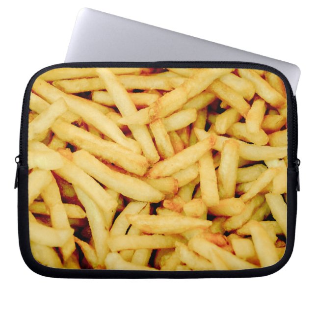 Pommes-Frites Laptopschutzhülle (Vorderseite)