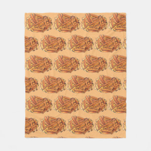 Pommes frites Pommes frites Pommes frites Pommes f Fleecedecke