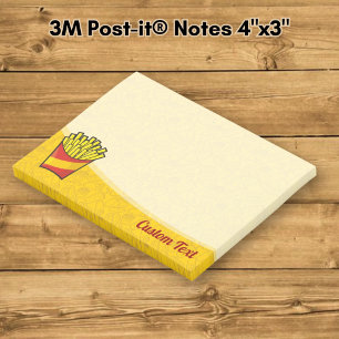 Pommes Frites Post-it Klebezettel