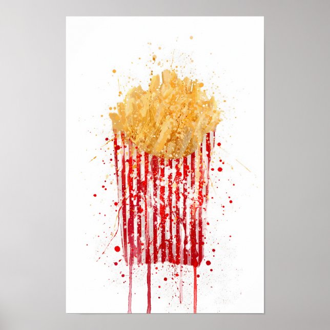 Pommes Frites Poster (Vorne)