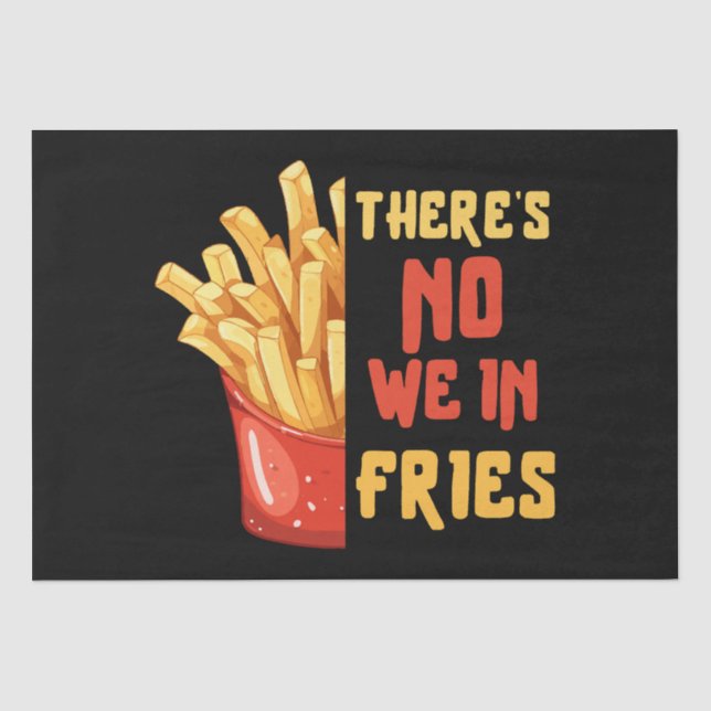 Pommes frites seidenpapier (Vorderseite)
