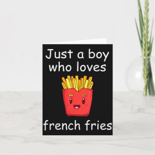 Pommes-Frites-Shirt Lustig Französische Pommes Fri Karte