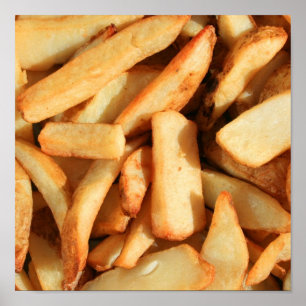 Pommes-Fritesplakat Poster