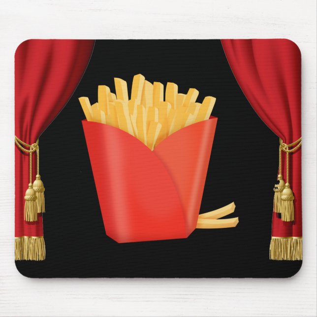 Pommes-Mauspad Mousepad (Vorne)