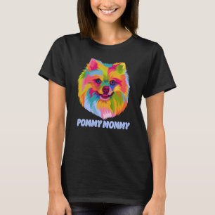 Pommy Mommy Dog Mama Spitz Peli Mama Pom Ani T-Shirt