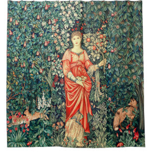 POMONA HOLT OBST IN GRIECHENLAND, WALDTIEREN DUSCHVORHANG