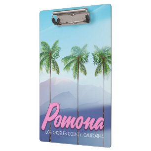 Pomona, Kalifornien, USA Klemmbrett