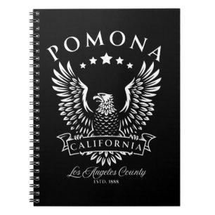 Pomona Los Angeles County California Vintage Adler Notizblock