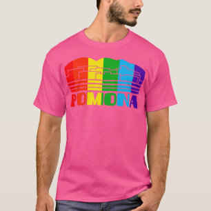 Pomona Pride Pomona LGBT-Geschenk LGBTQ Supporter- T-Shirt