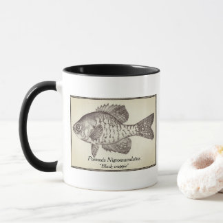 "Pomoxis" Schwarz-Weiß-Tasse Tasse