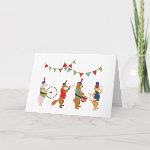 Pomp und Circumstance Tierparade Karte