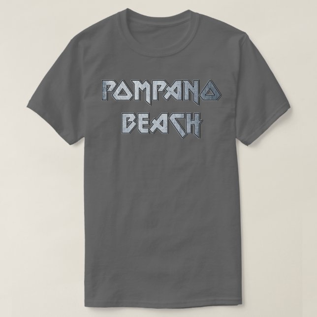 Pompano Beach FL T-Shirt (Design vorne)