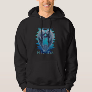 Pompano Beach Florida Ferien Niedlich Manatees Sea Hoodie
