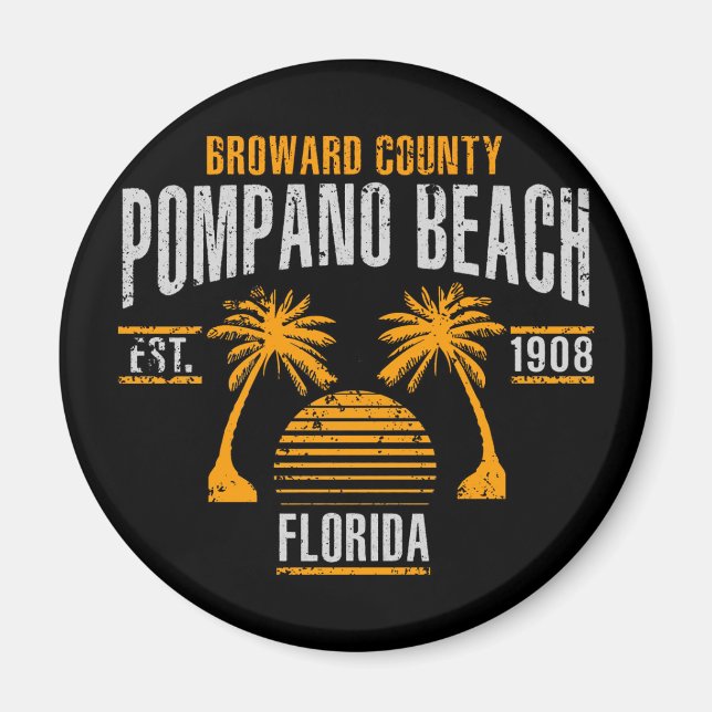 Pompano Beach Magnet (Vorne)