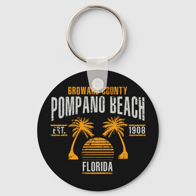 Pompano Beach Schlüsselanhänger (Vorderseite)