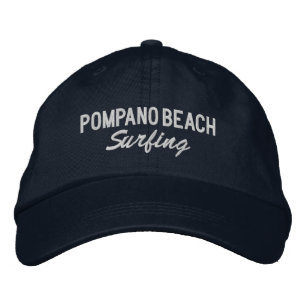Pompano Beach Surfen bestickt mit Baseballhut Bestickte Baseballkappe