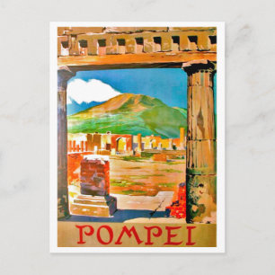 Pompei, archäologische Stätte, Italien Postkarte